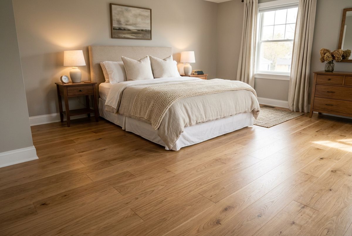 Recently installed flooring in a Altamonte Springs, FL home