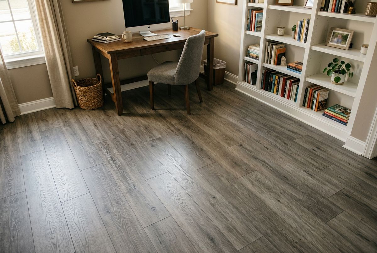 Recently installed flooring in a Azalea Park, FL home