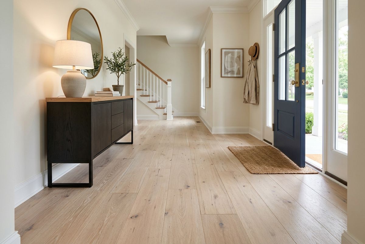 Recently installed flooring in a Baldwin Park, FL home