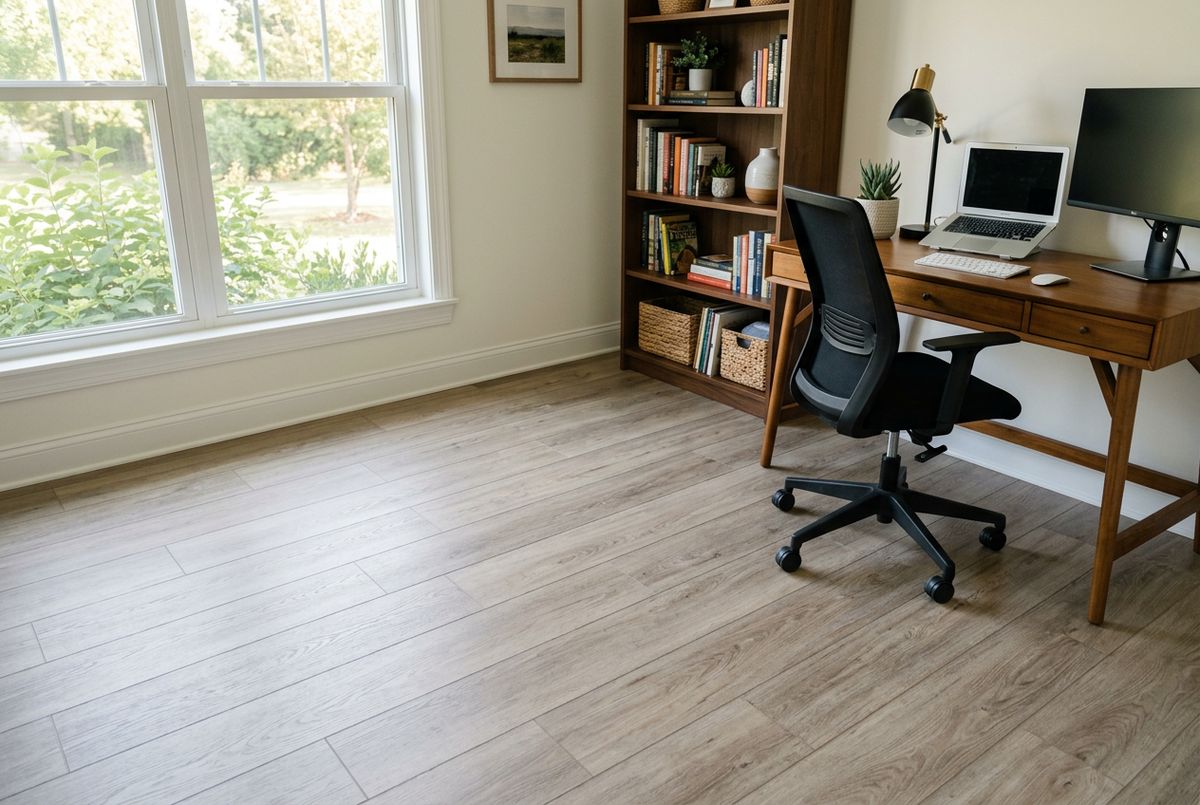 Recently installed flooring in a ChampionsGate, FL home